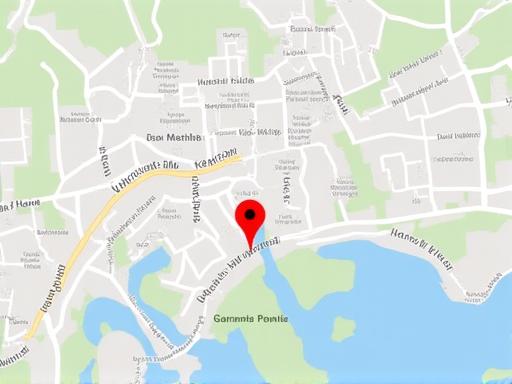 Map showing the location of ViaOnline in Geneva